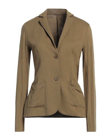 MAJESTIC FILATURES Blazer Military green 94% Viscose, 6% Elastane
