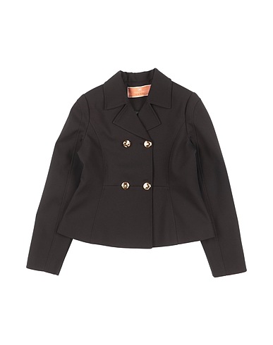 ELISABETTA FRANCHI Blazer Black 95% Polyester, 5% Elastane