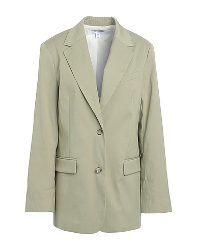 TOPSHOP Blazer Sage green 85% Polyester, 11% Viscose, 4% Elastane