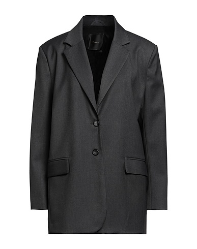 PINKO テーラードジャケット チャコール ポリエステル 64% / レーヨン 33% / ポリウレタン 3%