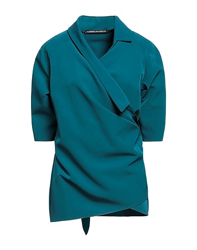 ALESSIO BARDELLE Blazer Deep teal 50% Viscose, 38% Polyester, 12% Elastane