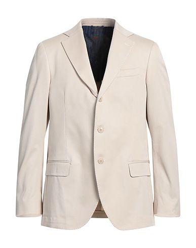 MP MASSIMO PIOMBO Blazer Ivory 54% Virgin Wool, 46% Linen