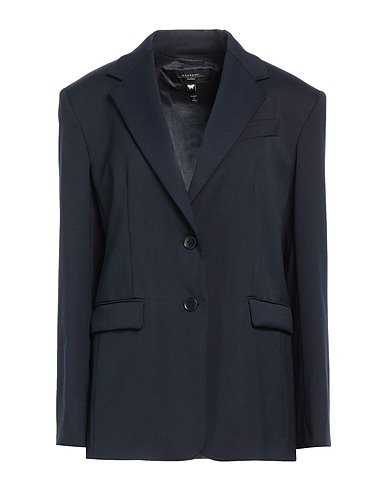 WEEKEND MAX MARA Giacca Blu notte 54% Poliestere, 44% Lana Vergine, 2% Elastan
