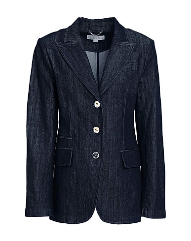 MICHAEL MICHAEL KORS Blazer Blue 67% Cotton, 32% Polyester, 1% Elastane
