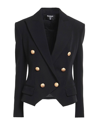 BALMAIN Giacca Nero 100% Lana