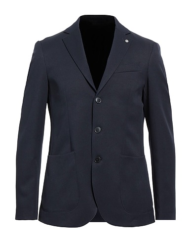 LIU •JO MAN Blazer Midnight blue 53% Polyester, 43% Wool, 4% Elastane