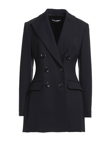 DOLCE&GABBANA Blazer Black 86% Polyamide, 14% Elastane