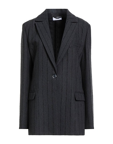 JIJIL Giacca Grigio 68% Cotone, 25% Poliestere, 5% Altre Fibre, 2% Lana