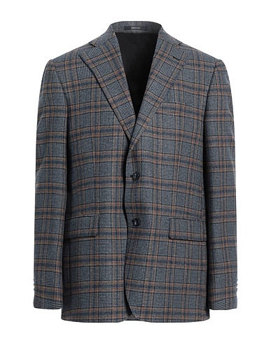 ANGELO NARDELLI Blazer Blu navy 50% Lana Vergine, 37% Viscosa, 13% Poliammide