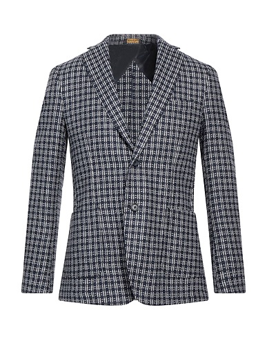 BERRY ADAMS Blazer Midnight blue 72% Wool, 25% Cotton, 3% Cashmere