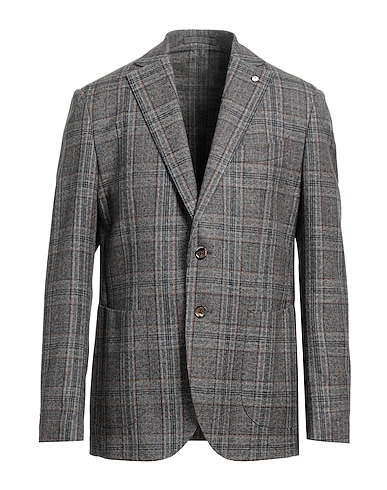 L.B.M. 1911 Blazer Grey 100% Virgin Wool