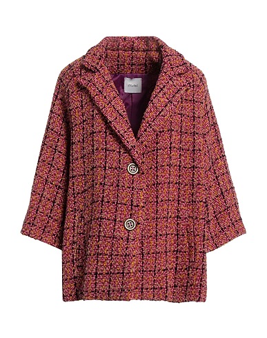 MOTEL Giacca Prugna 68% Cotone, 20% Poliestere, 10% Acrilico, 2% Altre Fibre