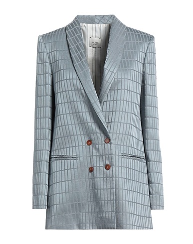 ALYSI Blazer Pastel blue 40% Virgin Wool, 39% Acetate, 21% Viscose
