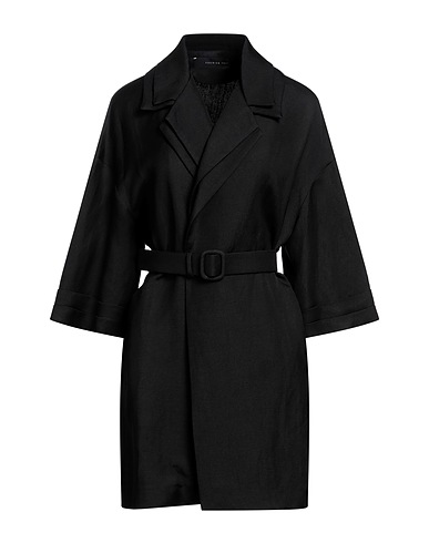 FEDERICA TOSI Blazer Black 62% Linen, 38% Viscose