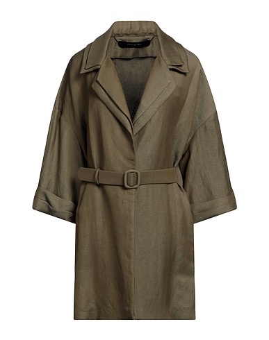FEDERICA TOSI Blazer Military green 62% Linen, 38% Viscose