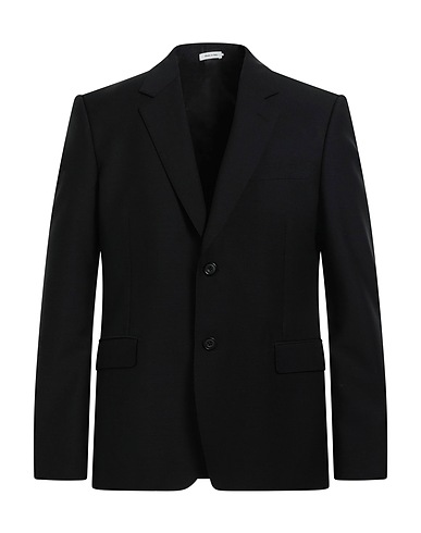 MCQUEEN Blazer Black 75% Wool, 25% Mohair wool