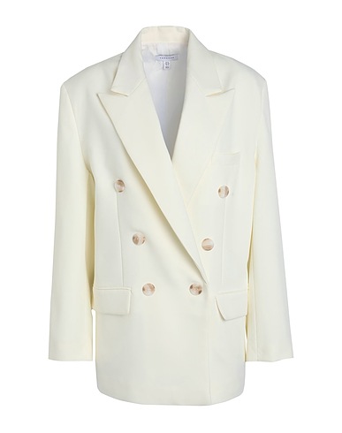 TOPSHOP Blazer Ivory 100% Polyester