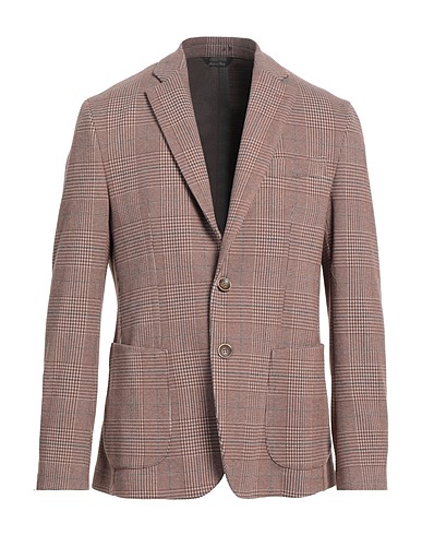 DOMENICO TAGLIENTE Blazer Nocciola 65% Lana Vergine, 18% Poliestere, 17% Altre Fibre