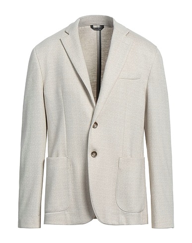 DOMENICO TAGLIENTE Blazer Beige 83% Lana Vergine, 9% Poliestere, 3% Acrilico, 3% Elastan, 2% Altre Fibre