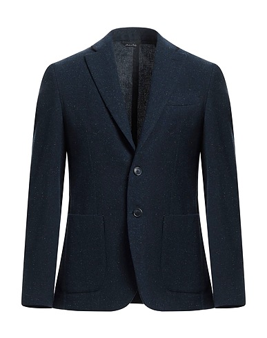 DOMENICO TAGLIENTE Blazer Blu navy 47% Lana Vergine, 38% Poliestere, 15% Altre Fibre