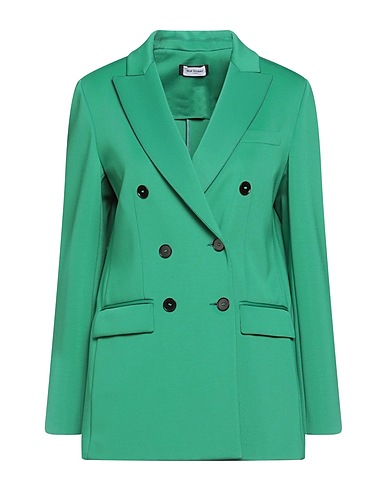 RUE DU BAC Blazer Emerald green 89% Polyester, 11% Elastane