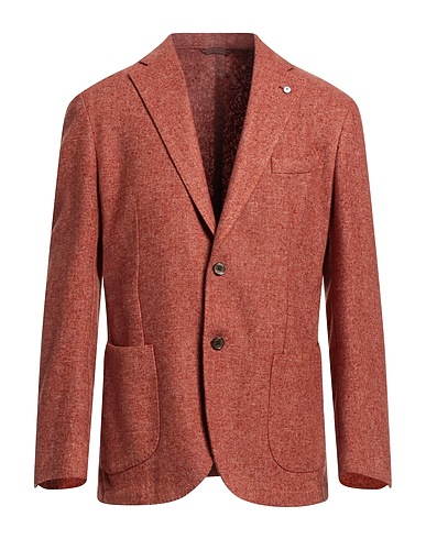 L.B.M. 1911 Blazer Rust 60% Wool, 40% Polyester