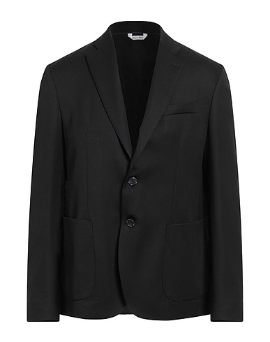 DOMENICO TAGLIENTE Blazer Black 81% Polyester, 19% Cotton