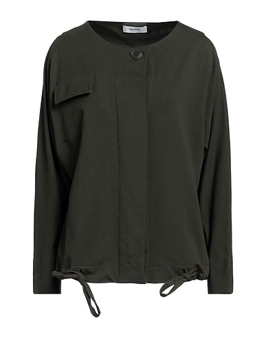 ALPHA STUDIO Sweatshirt Military green 95% Viscose, 5% Elastane