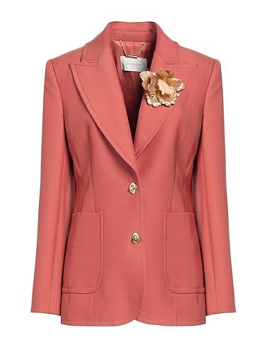 ZIMMERMANN Blazer Rust 65% Wool, 35% Viscose