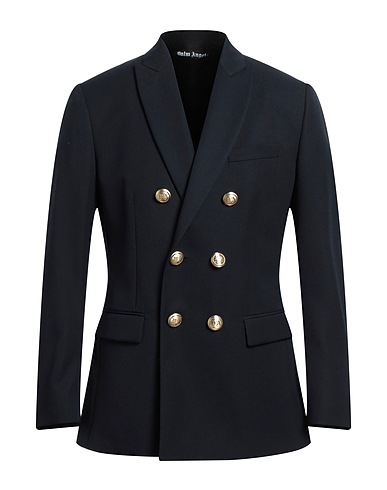 PALM ANGELS Blazer Midnight blue 55% Polyester, 45% Virgin Wool