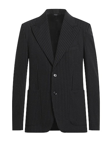 DOLCE&GABBANA Blazer Black 47% Viscose, 31% Polyamide, 16% Polyester, 6% Elastane