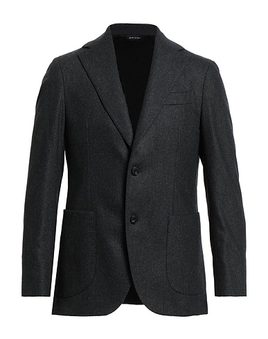 GIAMPAOLO Blazer Charcoal 45% Wool, 25% Polyester, 15% Acrylic, 10% Polyamide, 5% Other Fibres