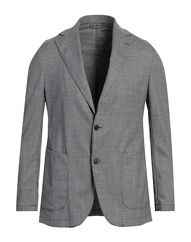 GIAMPAOLO Blazer Grey 65% Polyester, 34% Viscose, 1% Lyocell