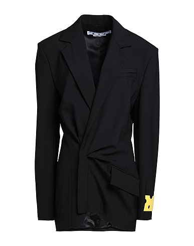 OFF-WHITE™ Blazer Black 53% Polyester, 43% Virgin Wool, 4% Elastane