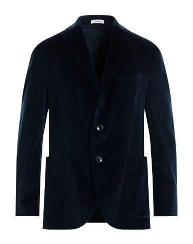 BOGLIOLI Blazer Blu notte 98% Cotone, 2% Elastan