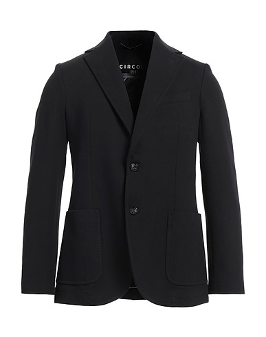 CIRCOLO 1901 Blazer Black 95% Cotton, 5% Elastane