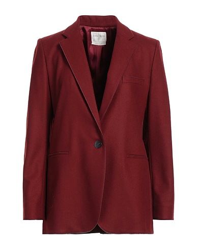 FORTE_FORTE Blazer Burgundy 80% Wool, 20% Polyamide