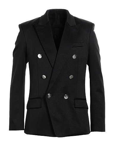 BALMAIN Blazer Black 96% Polyamide, 4% Elastane