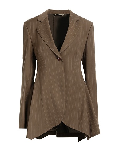 ACNE STUDIOS Blazer Khaki 55% Viscose, 44% Wool, 1% Polyester