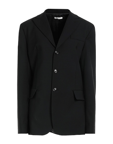 NENSI DOJAKA Blazer Black 98% Virgin Wool, 2% Polyamide