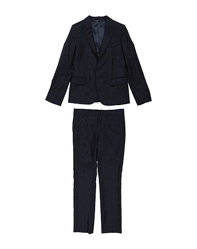 DOLCE&GABBANA Suits Midnight blue 100% Virgin Wool
