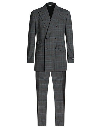 DOLCE&GABBANA Costumes Plomb 100% Laine vierge