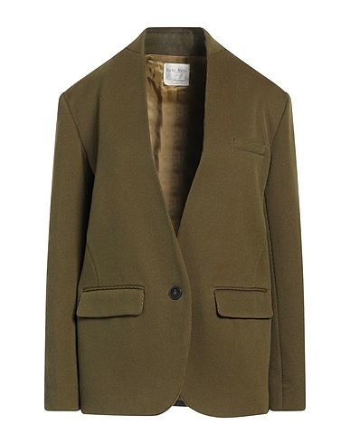 FORTE_FORTE Blazer Military green 51% Cotton, 49% Wool