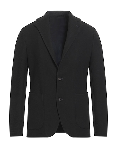 GIAMPAOLO Blazer Black 60% Polyamide, 37% Viscose, 3% Elastane