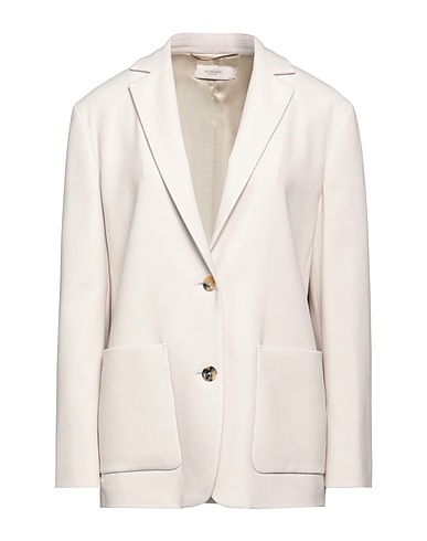 AGNONA Blazer Light grey 96% Wool, 4% Elastane