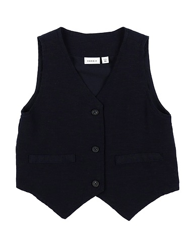 NAME IT® Panciotto Blu notte 50% Viscosa EcoVero™, 35% Cotone, 15% Lino