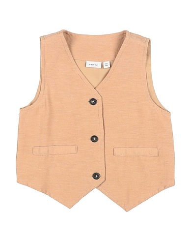 NAME IT® Panciotto Sabbia 50% Viscosa EcoVero™, 35% Cotone, 15% Lino