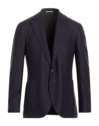 BRUNELLO CUCINELLI Blazer Plum 89% Wool, 6% Silk, 5% Cashmere