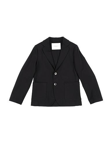 PAOLO PECORA Blazer Black 70% Viscose, 25% Polyamide, 5% Elastane