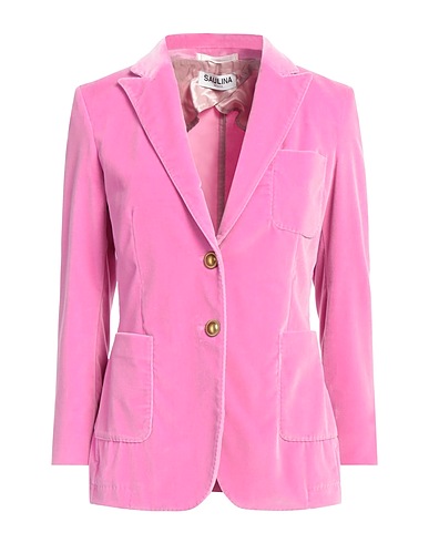 SAULINA Milano Blazer Fuchsia 98% Cotton, 2% Elastane